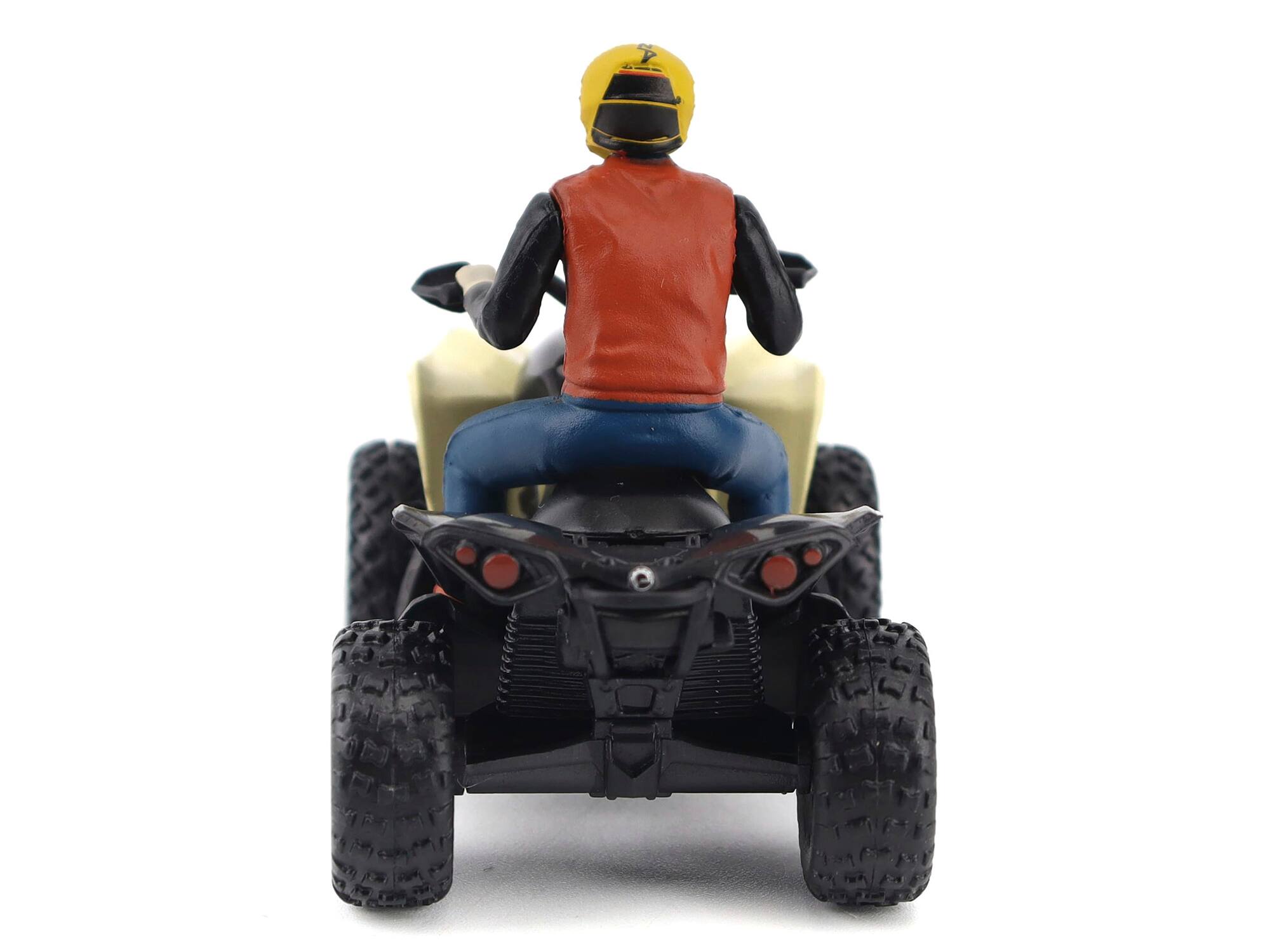 Alt View 5. BRP Models - Can-Am Renegade X XC 1000R ATV Desert Tan with Driver Figure 1/32 Diecast Model by BRP Models.