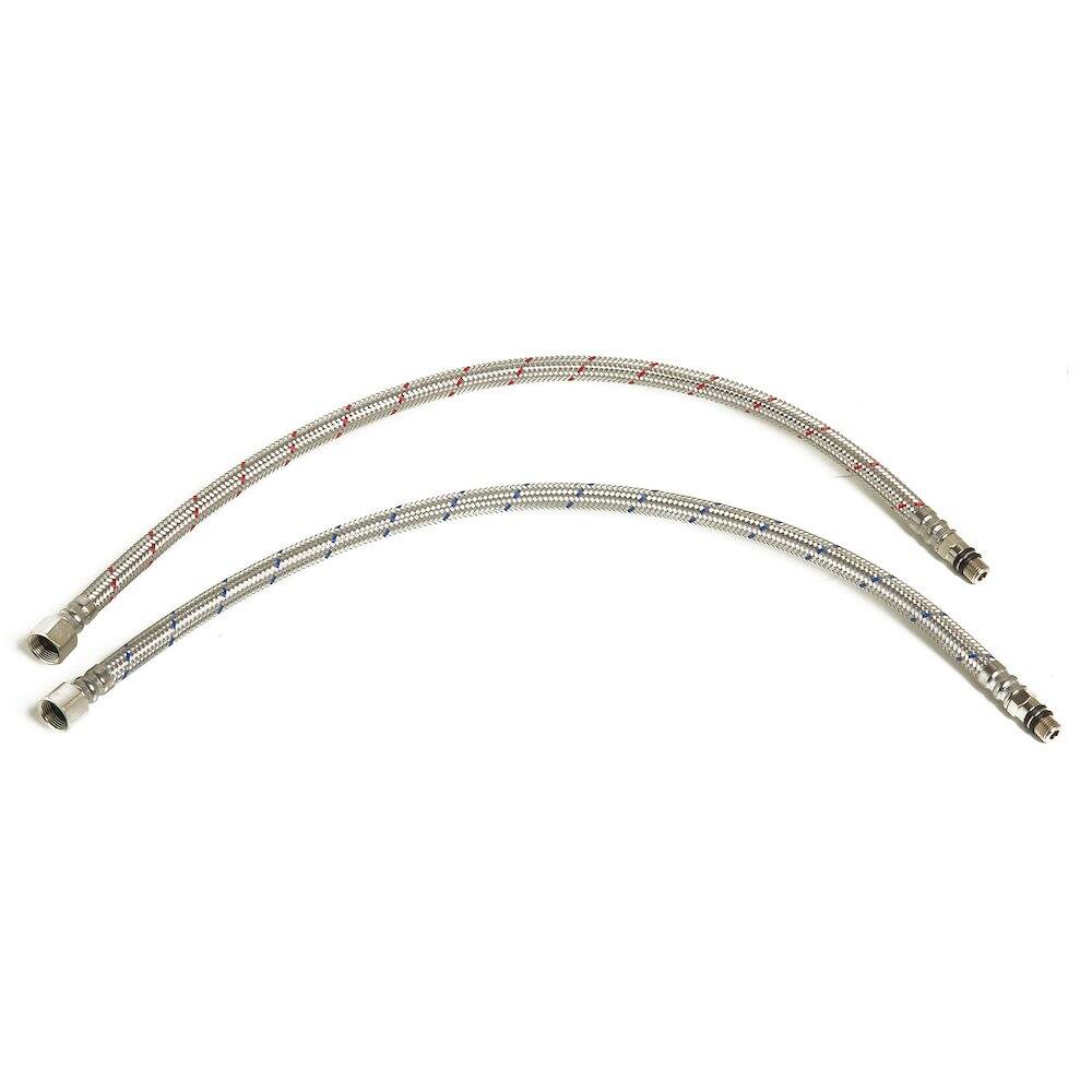 Alt View 1. Alfi - Tall Wave Brushed Nickel Single Lever Bathroom Faucet - Silver.