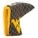 Alt View 3. Team Golf - West Virginia Mountaineers Quilted Blade Putter Cover - Multicolor.