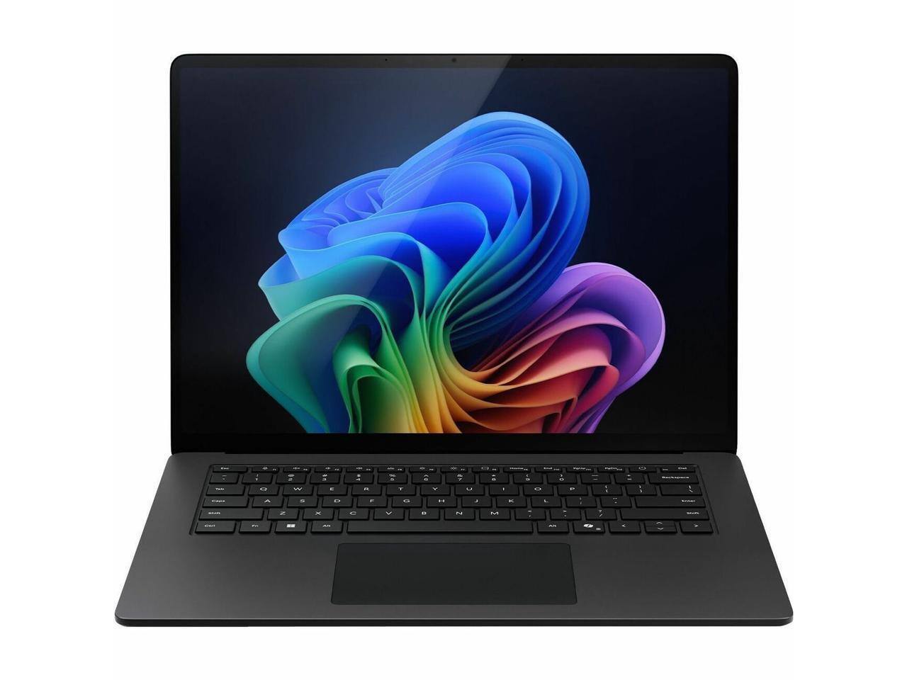 Front. Microsoft - Microsoft Surface Laptop 7 15" - Snapdragon X Elite - 32 GB - 1 TB SSD - Windows 11 - Graphite - English - 22h Battery.