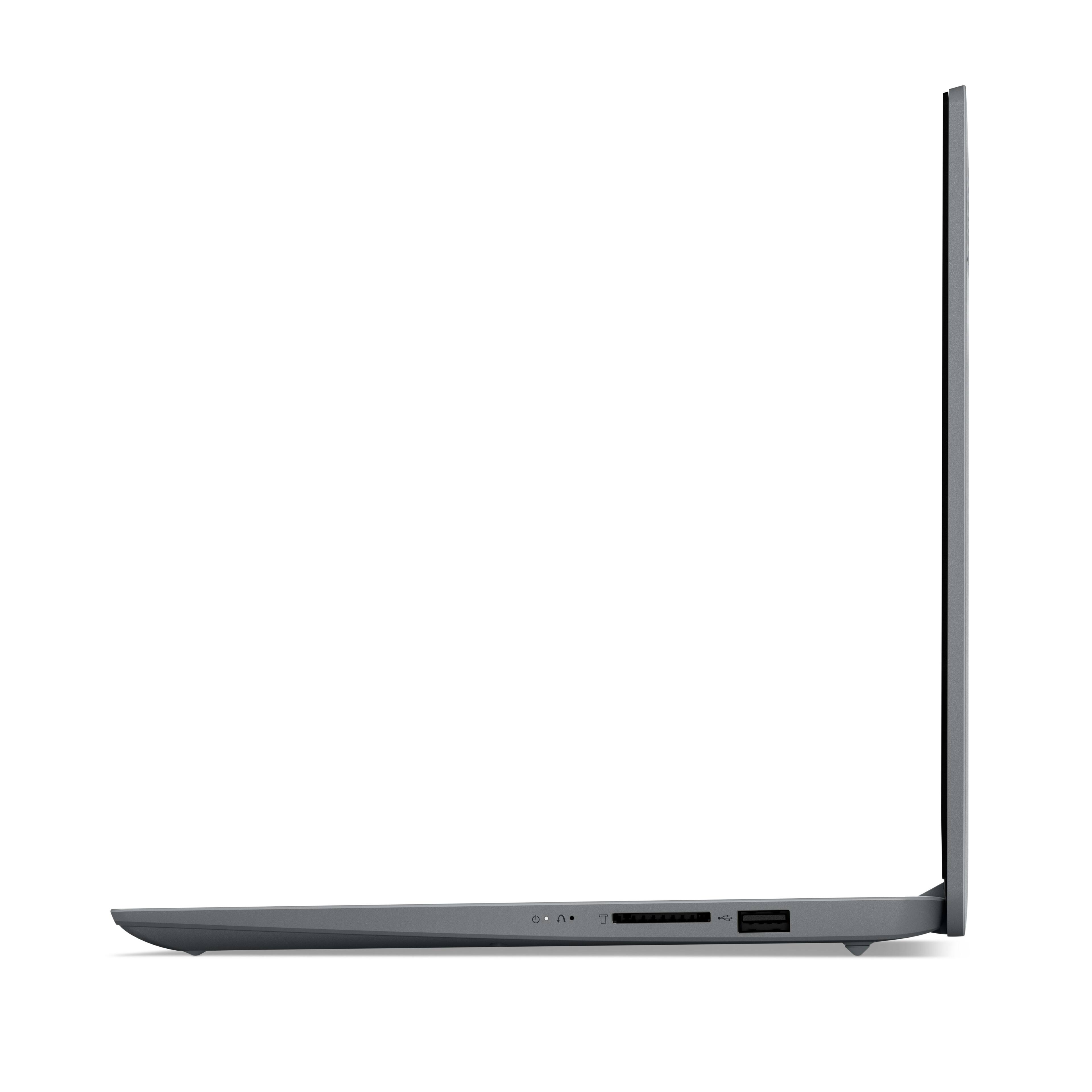 Alt View 14. Lenovo - Ideapad 1 14.0" HD Laptop - Celeron N4020 with 4GB Memory - 64GB eMMC - Cloud Grey.