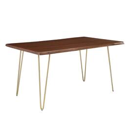 Modway - Ardor 60" Live Edge Acacia Wood Acacia Wood Dining Table - Brown