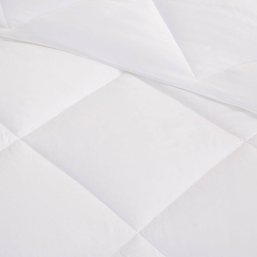 Alt View 5. Gracie Mills - Gracie Mills Freddy Featherless Cotton Down Alternative Comforter - White.