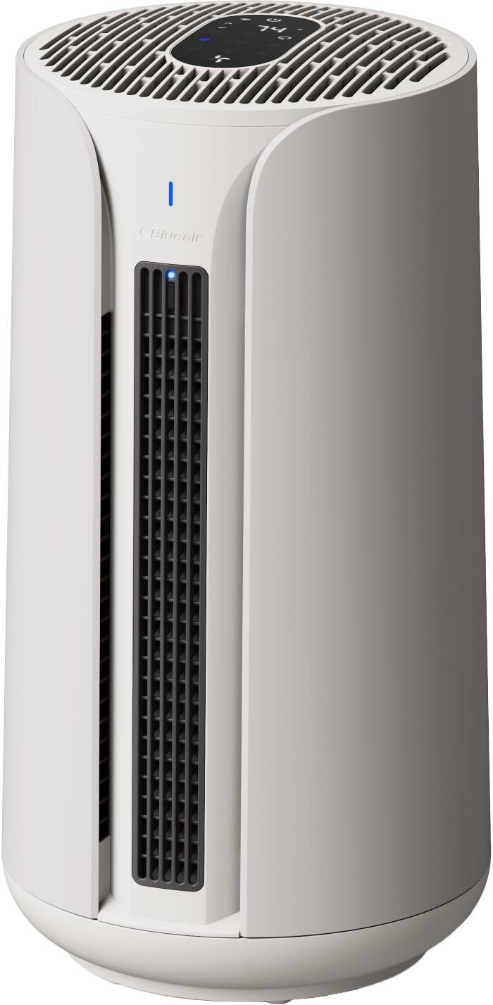 Angle. Blueair - ComfortPure Most Powerful 3-in-1 HEPASilent T10i Air Purifier: Heat + Cool + Purify - Gray.