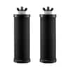 Front. VEVOR - Water Filters Replacement, Purification Elements, Activated Carbon Replacement Filters, Easy to Replace Water Filter - Black.