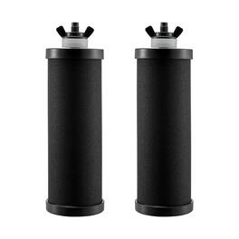VEVOR - Water Filters Replacement, Purification Elements, Activated Carbon Replacement Filters, Easy to Replace Water Filter - Black