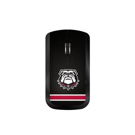 Keyscaper - Georgia Bulldogs Stripe Design Wireless Mouse - Wireless - Multicolor
