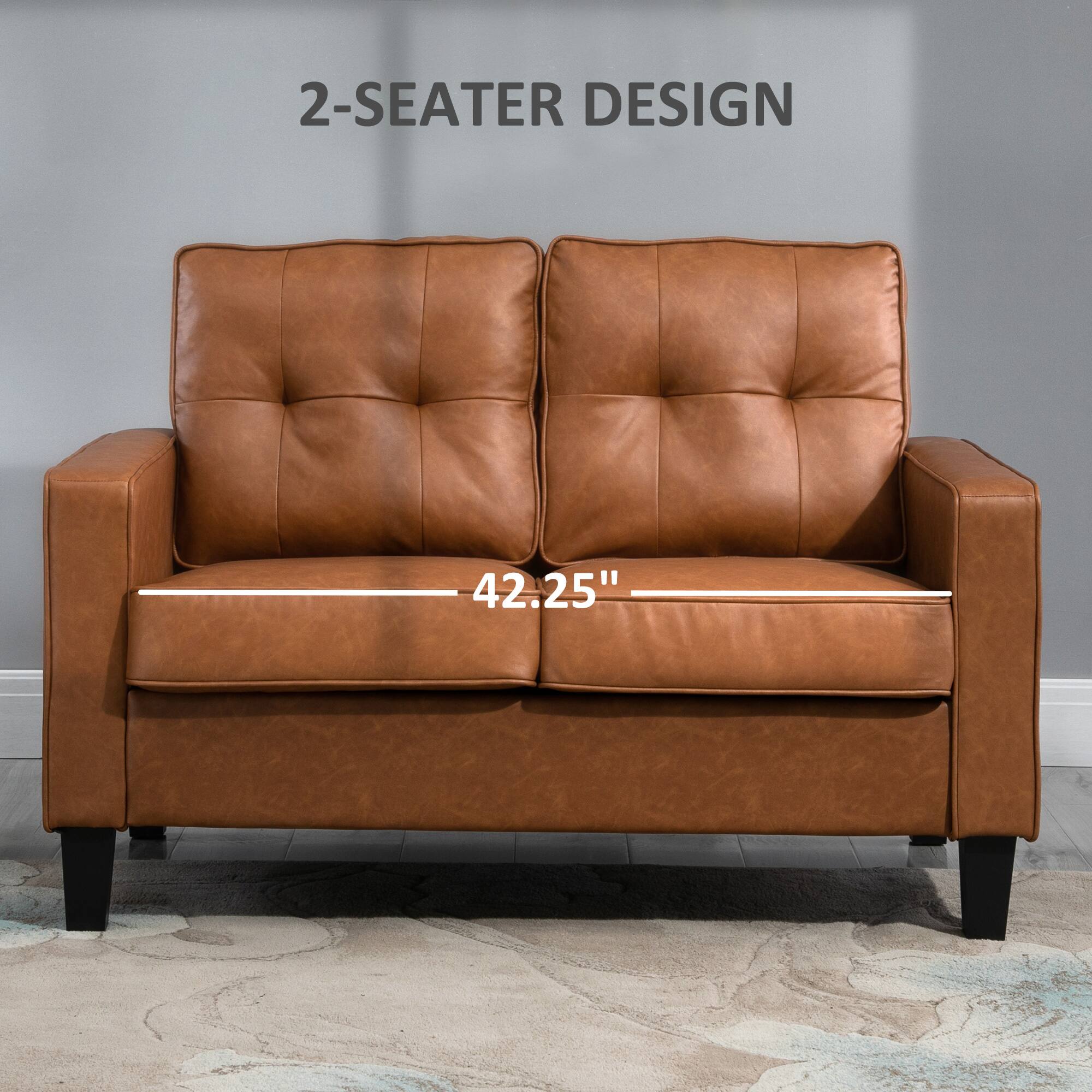 2-SEATER DESIGN, 42.25"