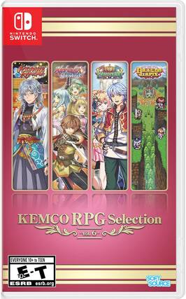 NINTENDO SWITCH
KEMCO RPG Selection - Vol. 6
EVERYONE 10+ to TEEN - T
ESRB esrb.org
SOFT SOURCE - T (Teen 13+)