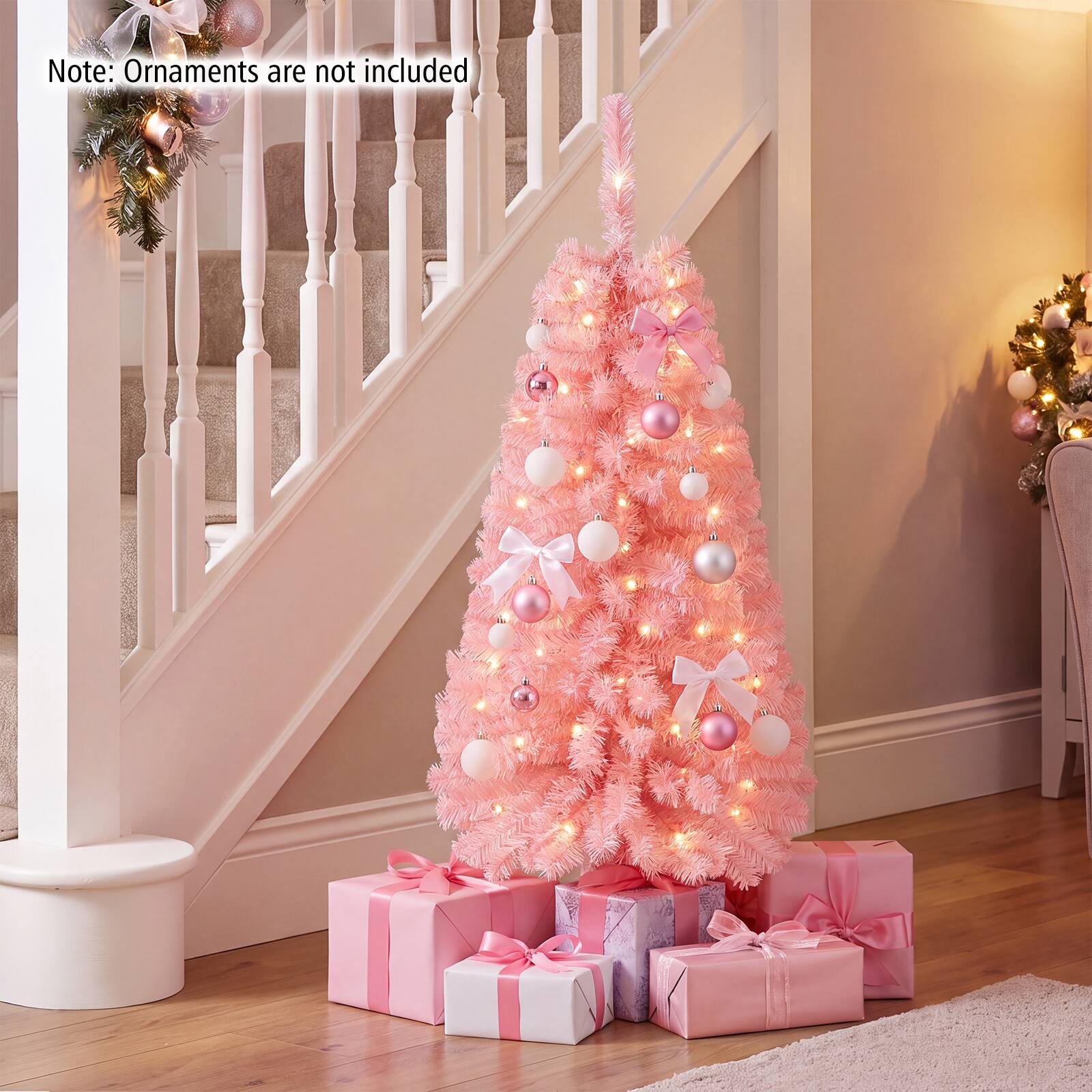Note: Ornaments are not included