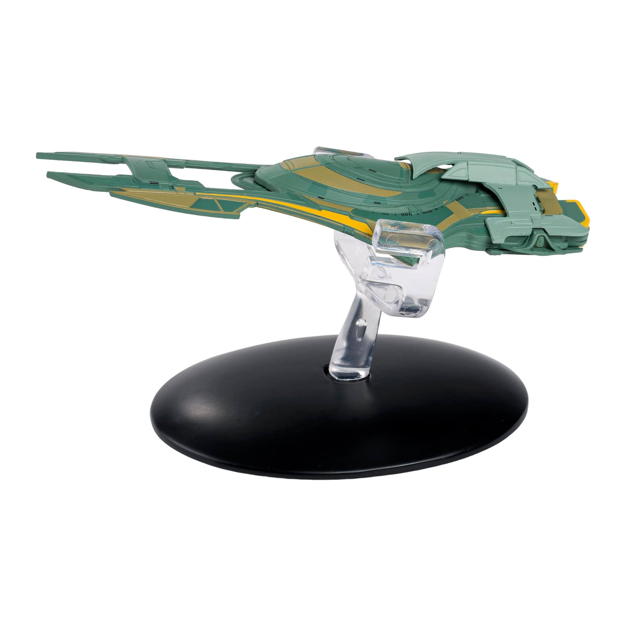 Alt View 3. Eaglemoss - Eaglemoss Star Trek Starship Replica | Xindi Humanoid - Green.