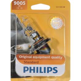 Philips - Standard Halogen High Beam Automotive Bulb 9005B1