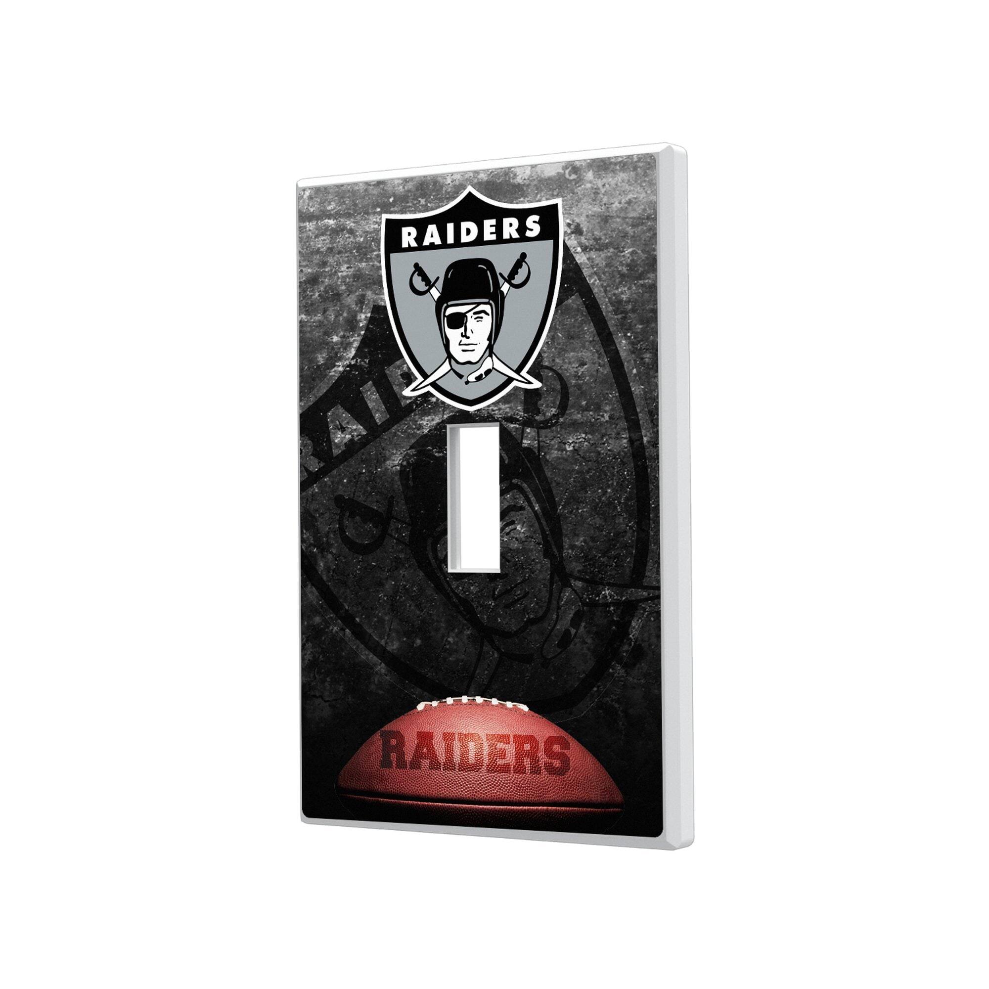 Keyscaper - Oakland Raiders Legendary Design Single Toggle Lightswitch Plate - Multicolor price history on PriceWatchPro