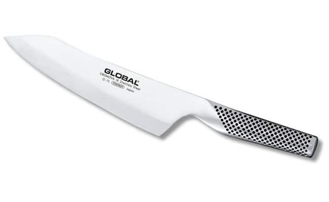 Global - 7 Inch Deba Knife - Silver
