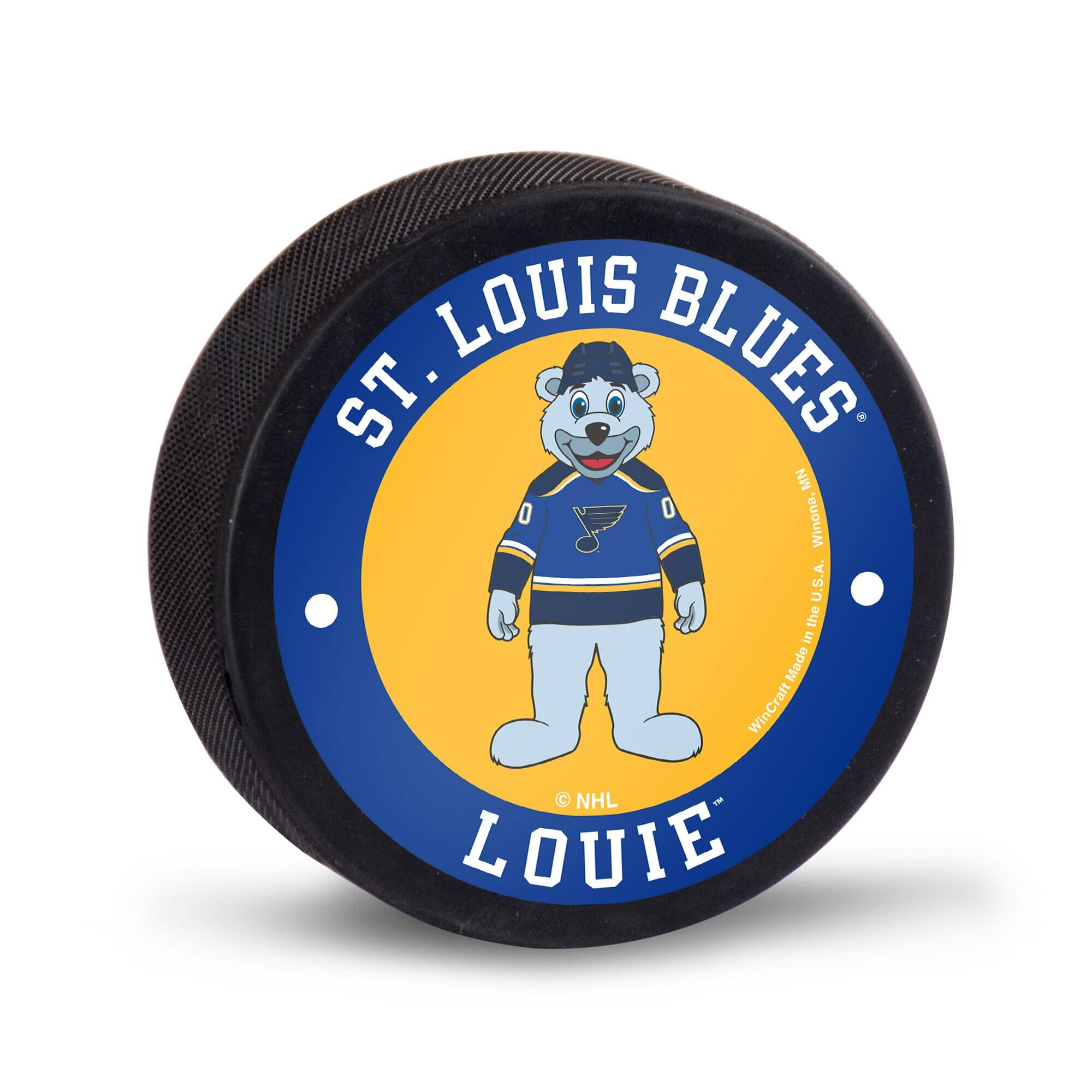 WinCraft - St. Louis Blues Mascot Hockey Puck - Multicolor