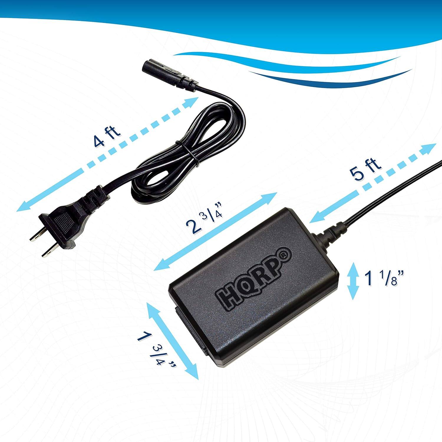 HQRP 8.4V Charger for Sony DCR SR68 DCR SR88 DCR SX43 DCR SX44 AC