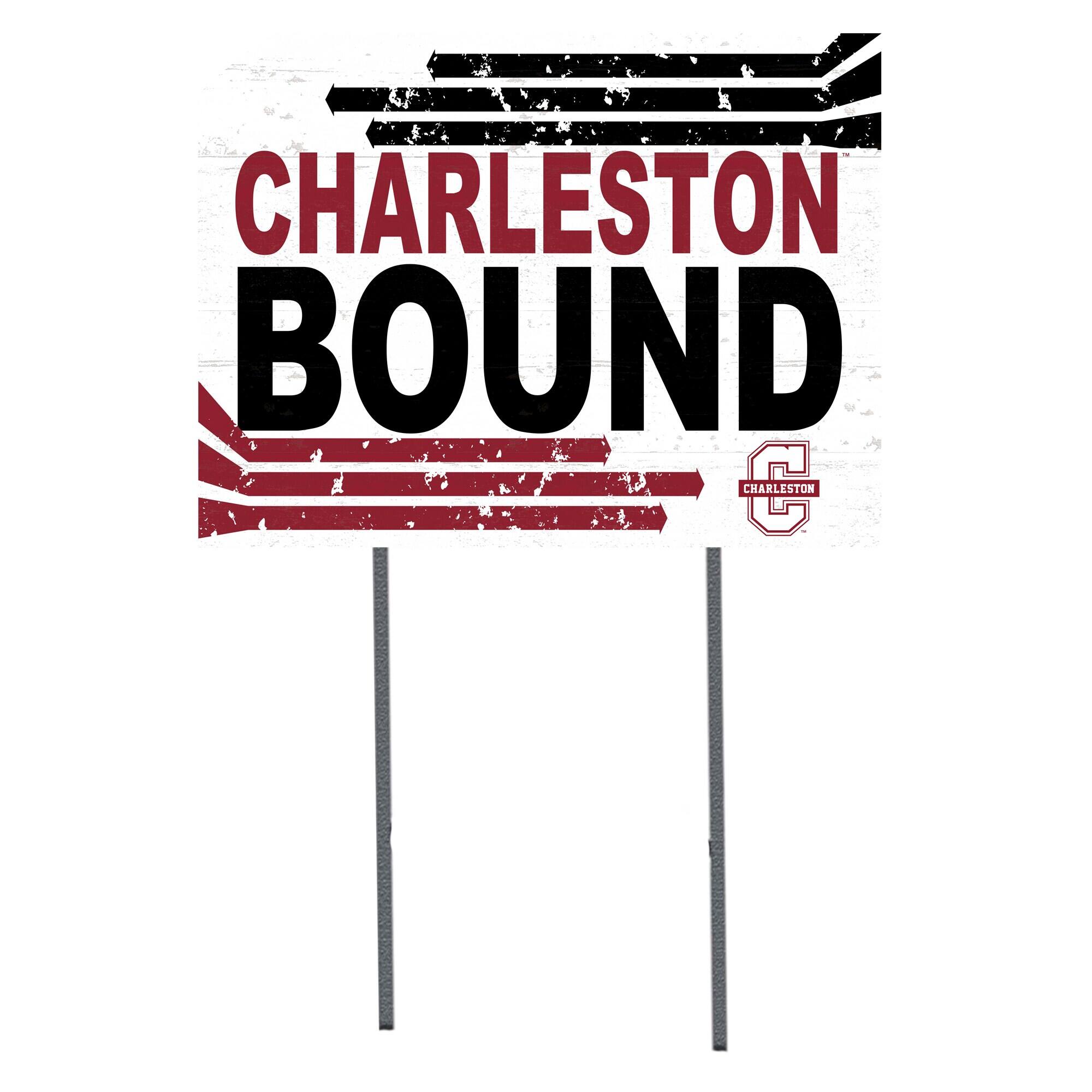 Charleston Cougars 18'' x 24'' Bound Yard Sign