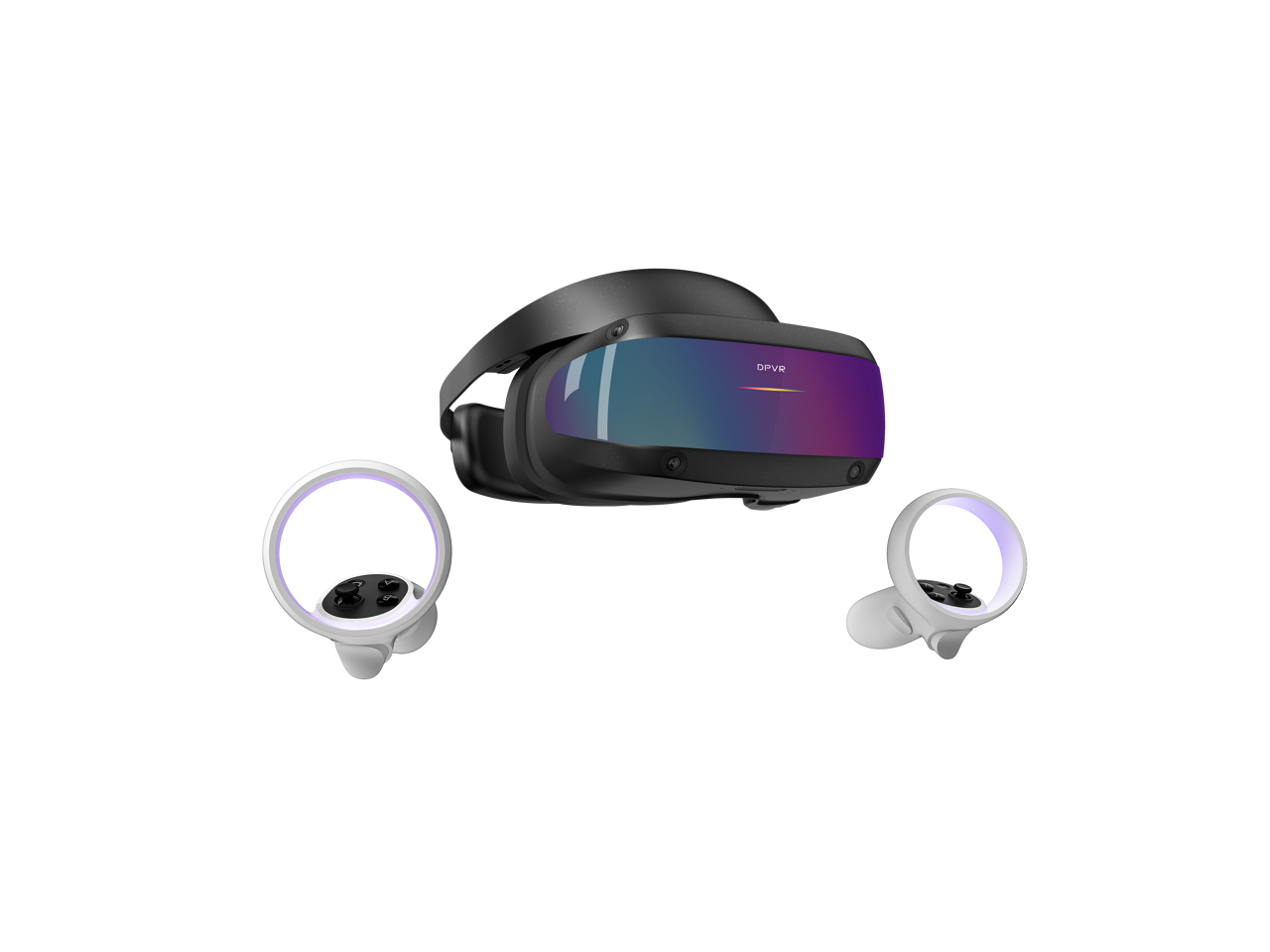 Alt View 5. DPVR - DPVR E4 (Black) PCVR PC Gaming - 120hz Refresh Rate - Inside out Tracking -  116° Field of View - Black.