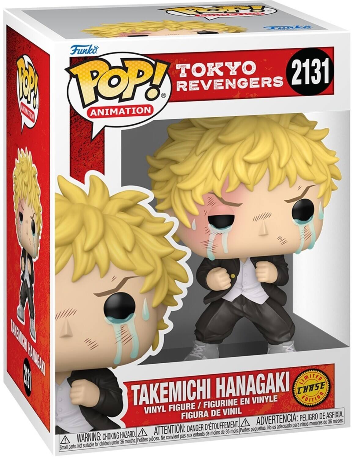 POOPy Tonli 5S Funko TOKYO 2131 M TOP! REVENGERS ADUTTON ANIMATION TKENH HAMNA-GAAC TAKEMICHI HANAGAKI CHASE LIMITED FIGURINE EN VINYLE FOITION FIGURE / VINYL DE VINIL FIGURA PELIGRO DE ASFIXIA. TOUFFEMENT. ADVERTENCIA: para niños menores de 36 meses. DANGER D'asphyxie. ATTENTION: enfants de moins de 36 mois. Partes WARNING: CHOKING HAZARD. Ne convient pas aux enfants de moins de 36 mois, Small parts. Not suitable for children under 36 months.