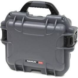 NANUK - Small 905 NK-7 Resin Waterproof Protective Case with Foam, Graphite