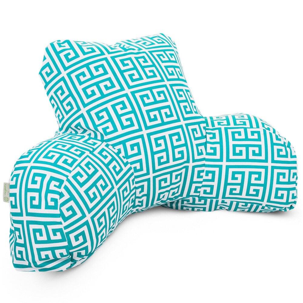 Front. Majestic Home - Reading Pillow Towers Pacific - Blue.