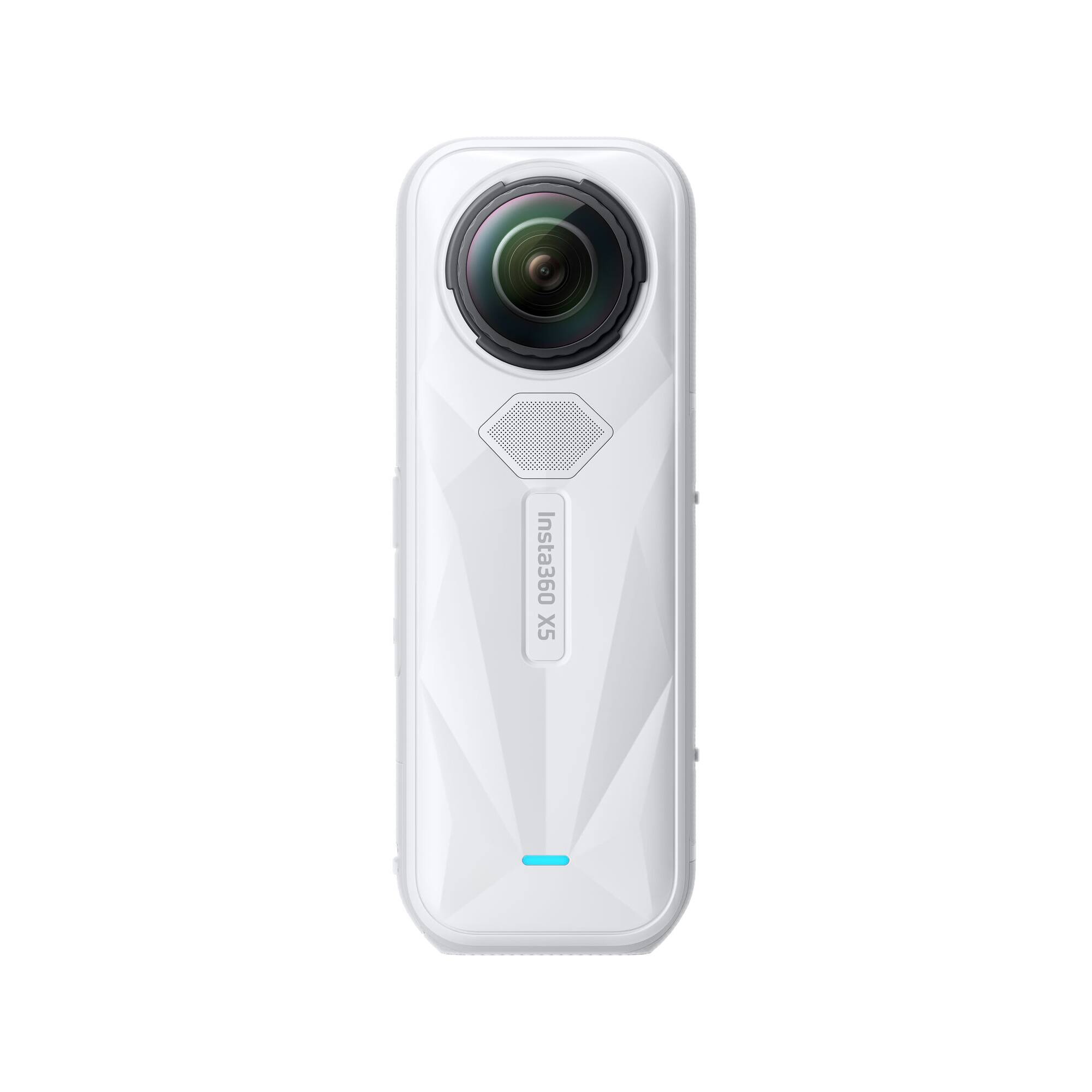Alt View 1. Insta360 - Insta360 X5 Satin White - Waterproof 8K 360° Action Camera, Leading Low Light, Invisible Selfie Stick Effect, Rugged and.