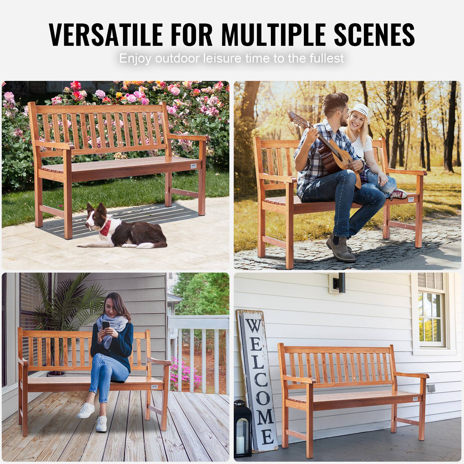 VERSATILE FOR MULTIPLE SCENES Enjoy outdoor leisure time to the fullest WELCOME
