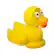 Front. Swimline - Swimline: Giant Ducky Ride-On, Pool Float, Yellow, 190lb Capacity, Kids.