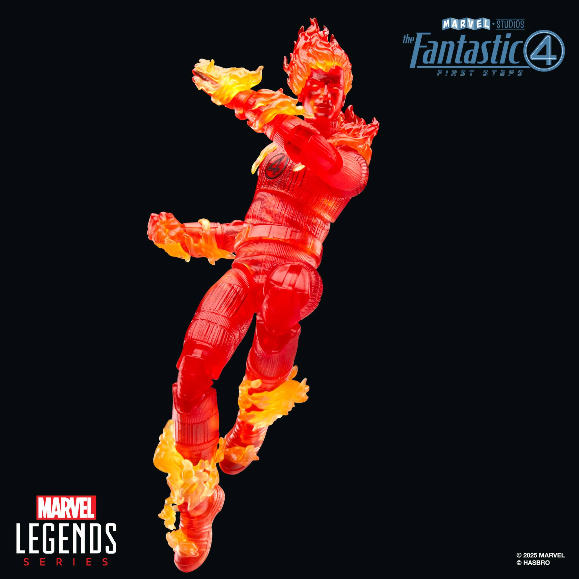MARVEL LEGENDS SERIES FIRST STEPS THE FANTASTIC 4 HASSBRO 2025
