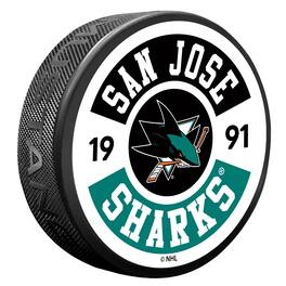 Mustang Drinkware - San Jose Sharks Cog Hockey Puck - Multicolor