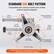 STANDARD SAE BOLT PATTERN
Compatible with various brands and models without special adapters
- Diagonal Distance: 8"/203.2mm
- 3.98"/101mm
- 6.47"/164.4mm
- 7.73"/196.3mm
- Shaft: 7/8"/22.2mm
- Key Width: 0.19"/4.8mm
- Mounting Bolt: 0.38"/9.6mm
- 6.22"/157.9mm
Please make sure your pressure washer has a 7/8" shaft vertical engine with 6.5-7 HP horsepower