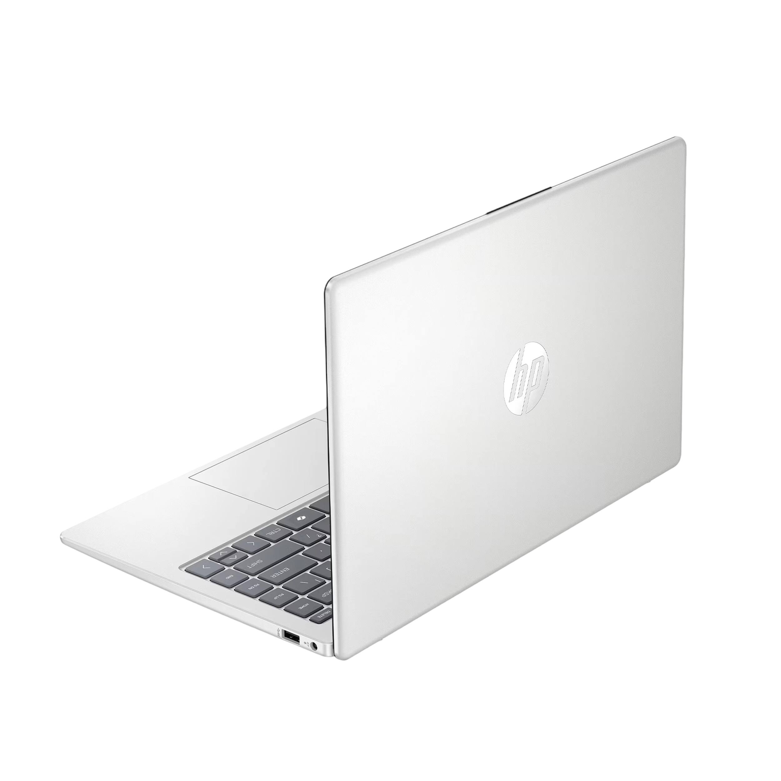 Alt View 4. HP - HP 14" FHD Laptop,Intel i5-1334U,32GB DDR4,1TB SSD+160GB Dock Set,Intel Iris Xe Graphics,Copilot,Win 11,Silver - Silver.