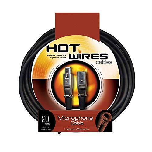 HOT Reliable cables for superior sound WIRES cables  
20 Microphone Cable  
Lifetime Warranty