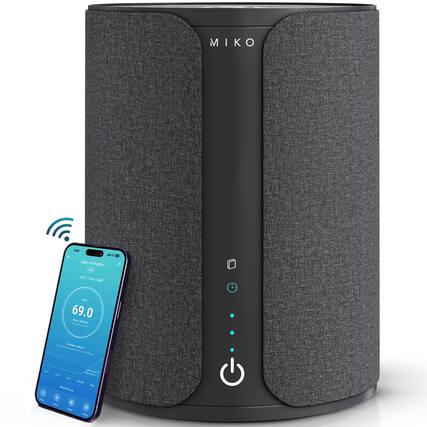 MIKO
Miko Air Purifier
Auto
25°C / Cloudy / 69.0
69.0
PM2.5
Air Quality Index
For the best results, keep the purifier on for at least 1 hour.
Timer
10 min
1 hr
2 hr
4 hr
8 hr
Auto Mode
Sleep Mode
Schedule
Settings