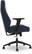 Alt View 18. Thomasville - Darius Bonded Leather Executive Modern Office Chair with Adjustable Arms - Navy.