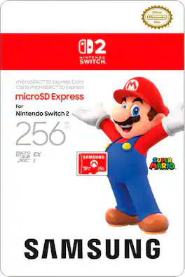 Nintendo - Samsung microSD Express Card – 256GB