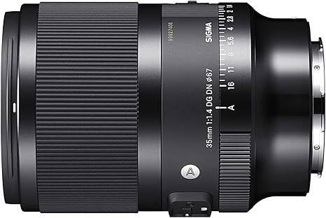 99927405 2 2 Intulial 282U 2.8 4 SIGMA 5.6 C $67 - 16 11 DN DG - A 1:1.4 35mm