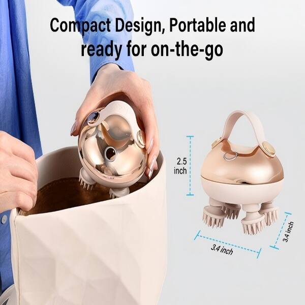 Compact Design, Portable and ready for on-the-go

2.5 inch  
3.4 inch