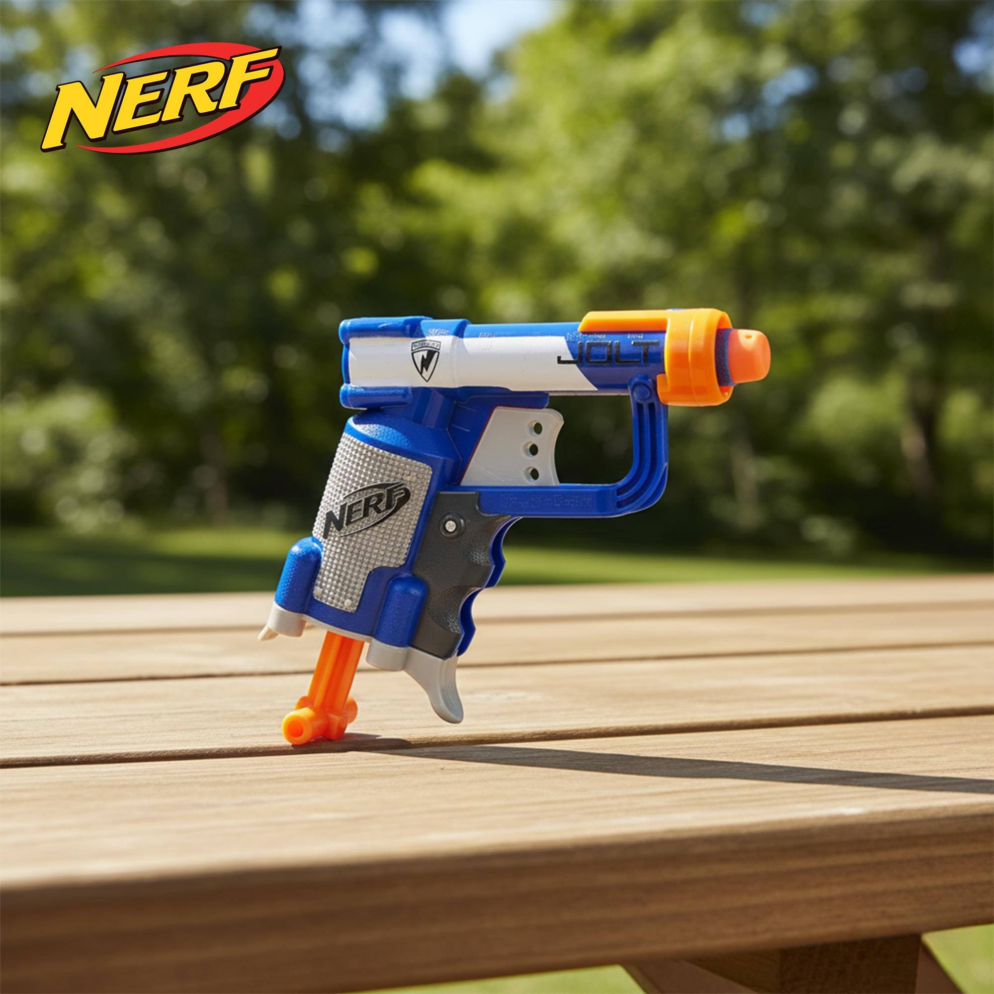 Hasbro Nerf N Strike Elite Jolt Blaster Blue 35927 - Best Buy