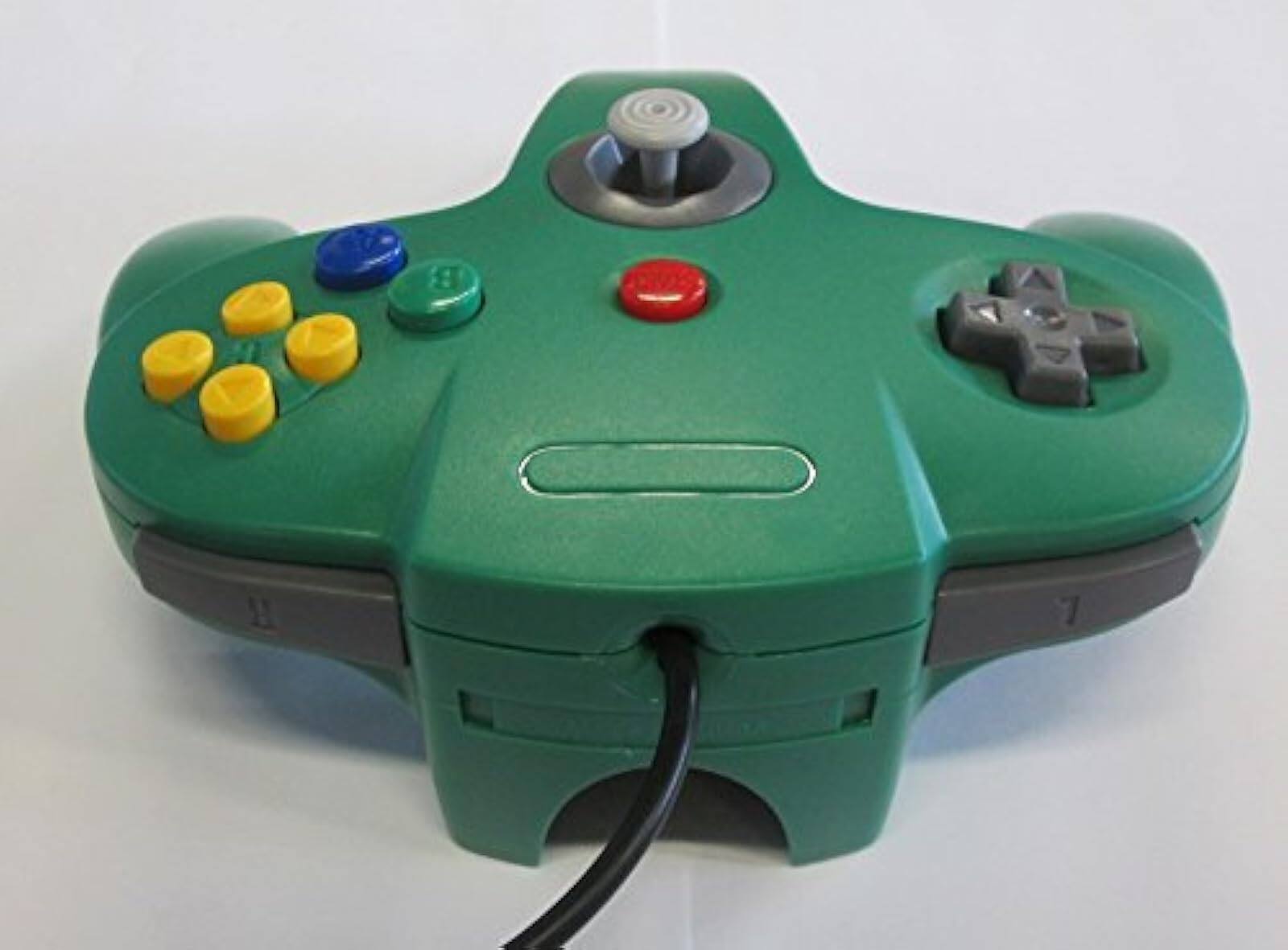 Alt View 1. Mars Devices - N64 USB Controller Green For Window, Mac, and Linux - Green.