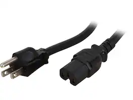 StarTech.com - PXT515C154 4 ft. Heavy Duty 14 AWG Computer Power Cord - NEMA5-15P to C15 Male to Male