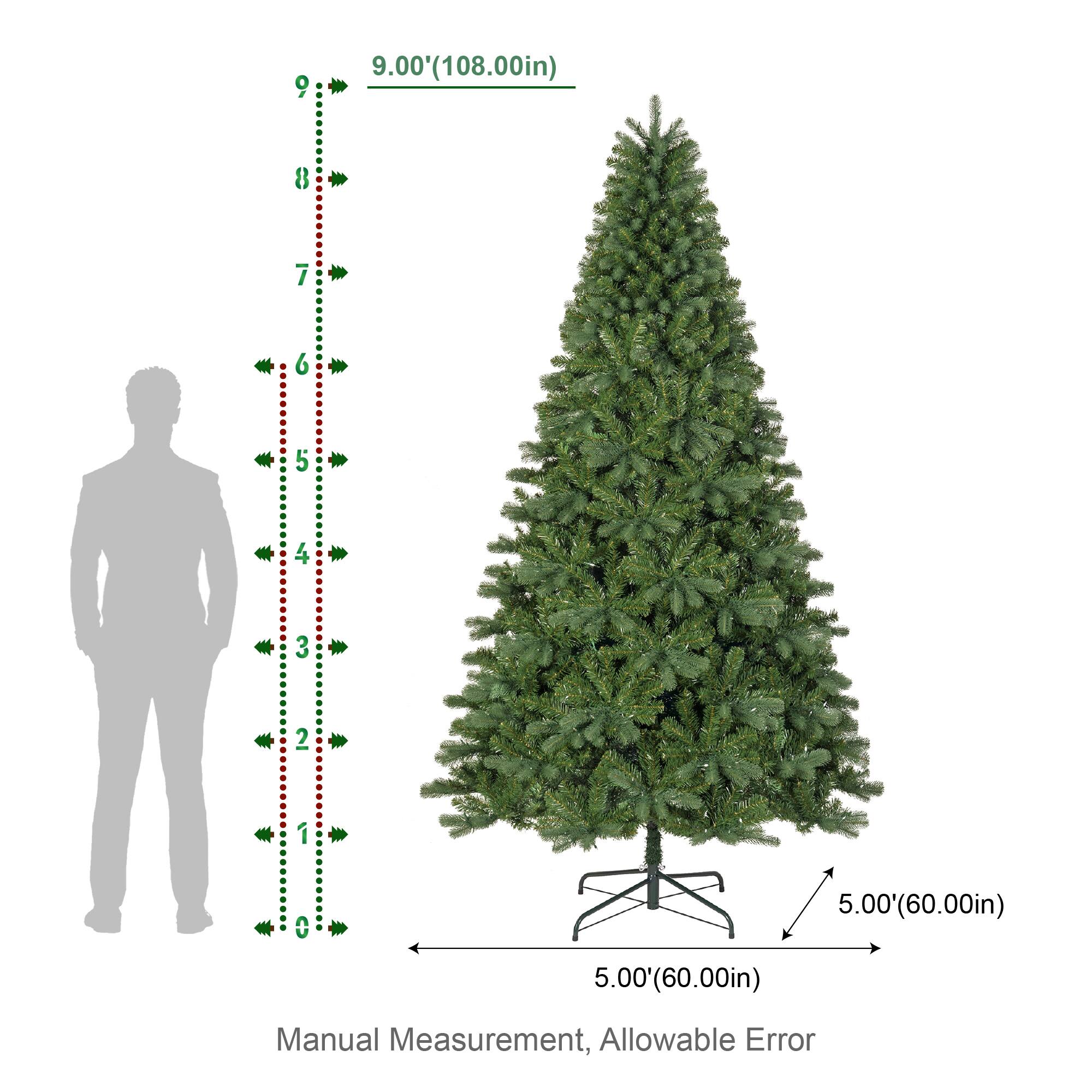 9.00'(108.00in)  
6  
5  
4  
3  
2  
5.00'(60.00in)  
5.00'(60.00in)  
Manual Measurement, Allowable Error