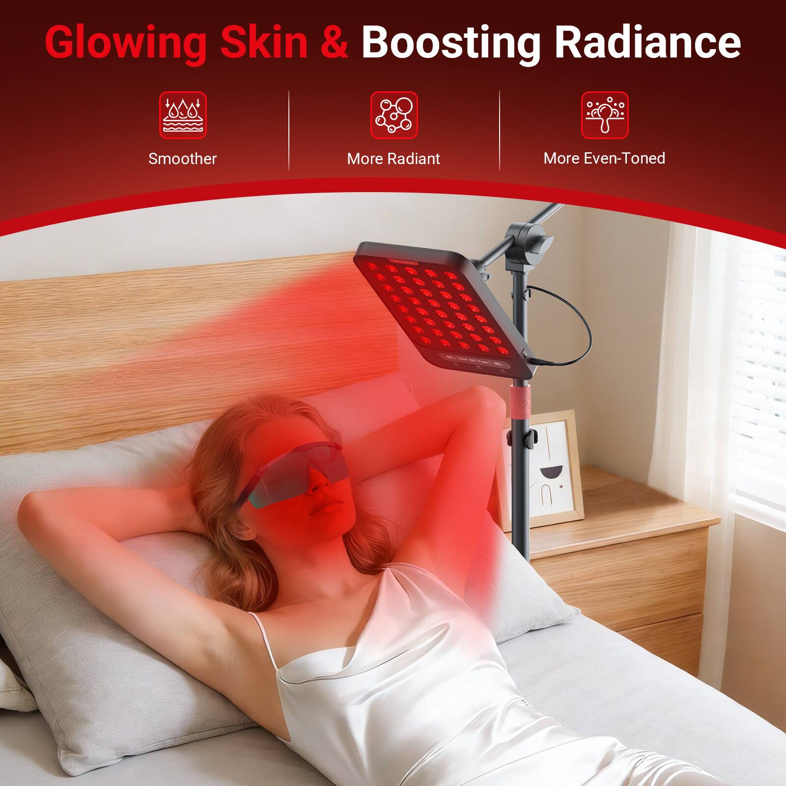Glowing Skin & Boosting Radiance

- Smoother
- More Radiant
- More Even-Toned