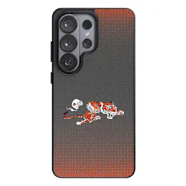 Keyscaper - NFL - Cincinnati Bengals Historic Collection 1968-1969 Galaxy Magnetic Bump Case - S25 - Black