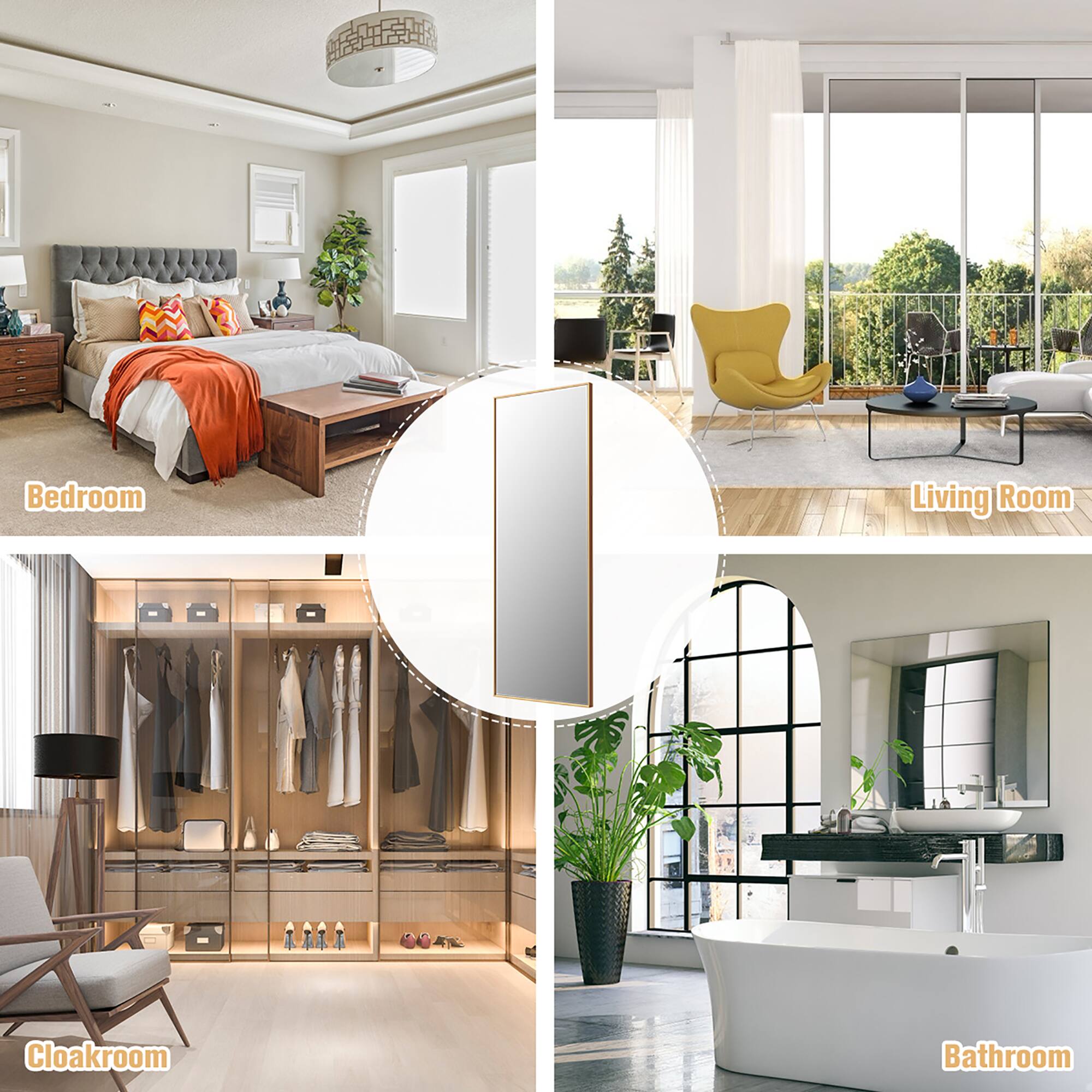 - Bedroom
- Living Room
- Cloakroom
- Bathroom