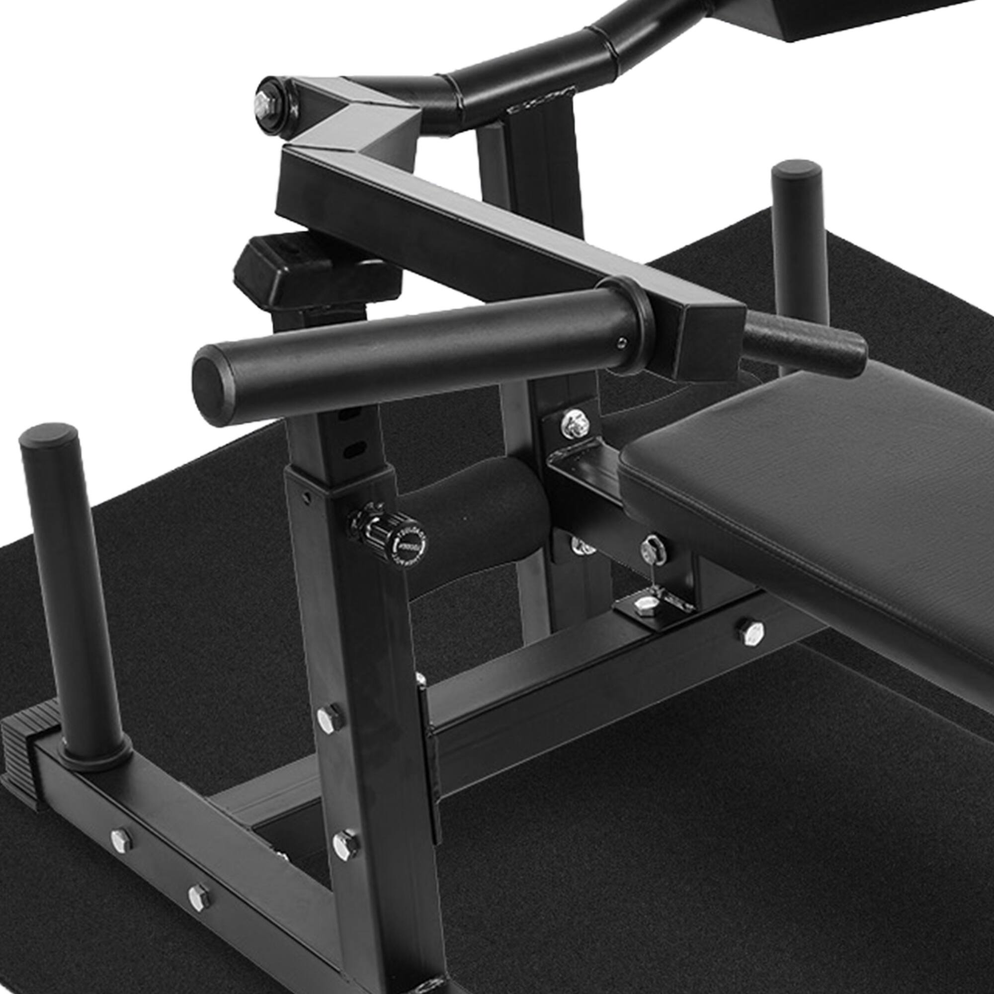 Alt View 6. BalanceFrom Fitness - BalanceFrom Fitness Chest Press Machine, Adjustable Home Gym Equipment - Black.