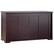 Alt View 1. Costway - Kitchen Storage Cabinet Sideboard Buffet Cupboard Wood Sliding Door Pantry - Brown.