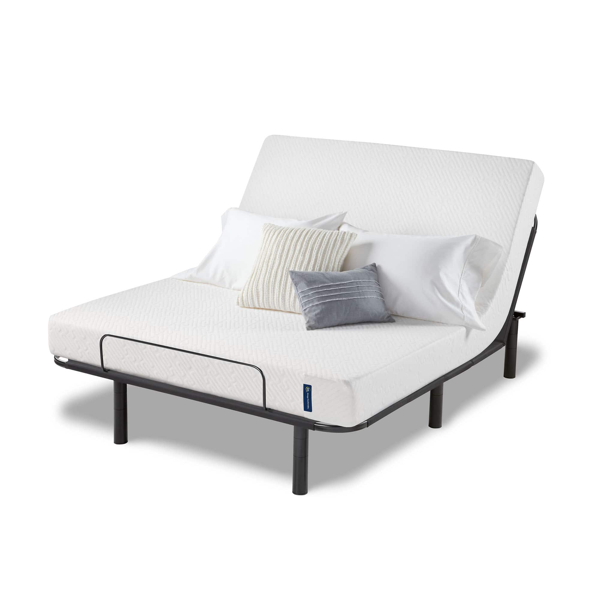 Alt View 18. Serta - For Ewe 7" Medium Firm Memory Foam Mattress - Twin - White.