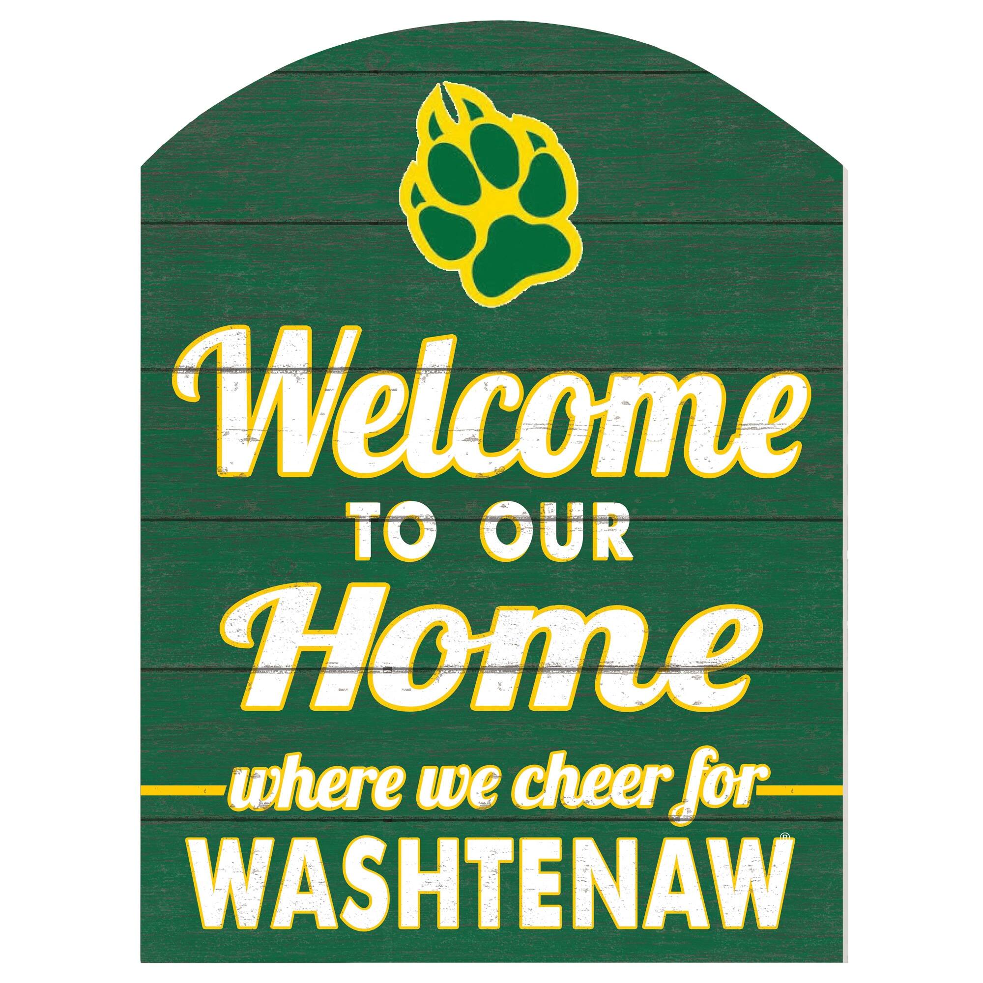 Washtenaw Community College 16" x 22" Indoor/Outdoor Marquee Sign