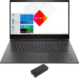 HP - OMEN 16 OMEN 16-c0001dx Laptop 16.1 FHD (AMD Ryzen 7 5800H, 32GB DDR4, 1TB PCIe SSD, Win 11 Pro) - Black